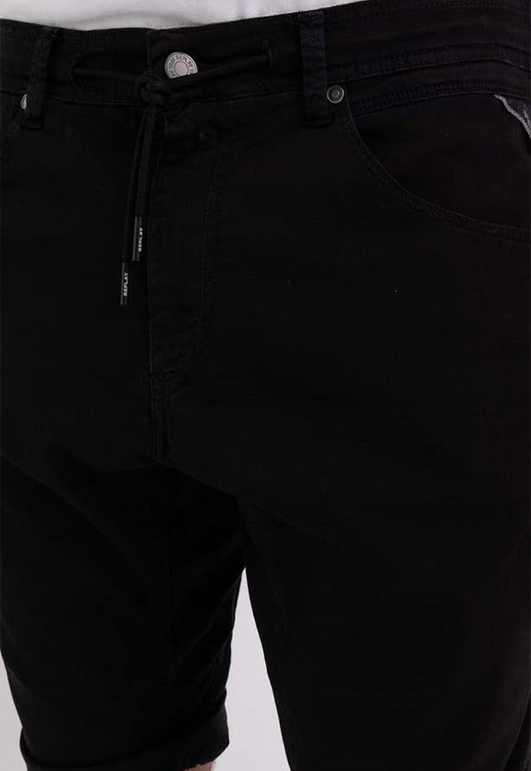 מכנסי ג׳ינס ברמודה גברים - Replay