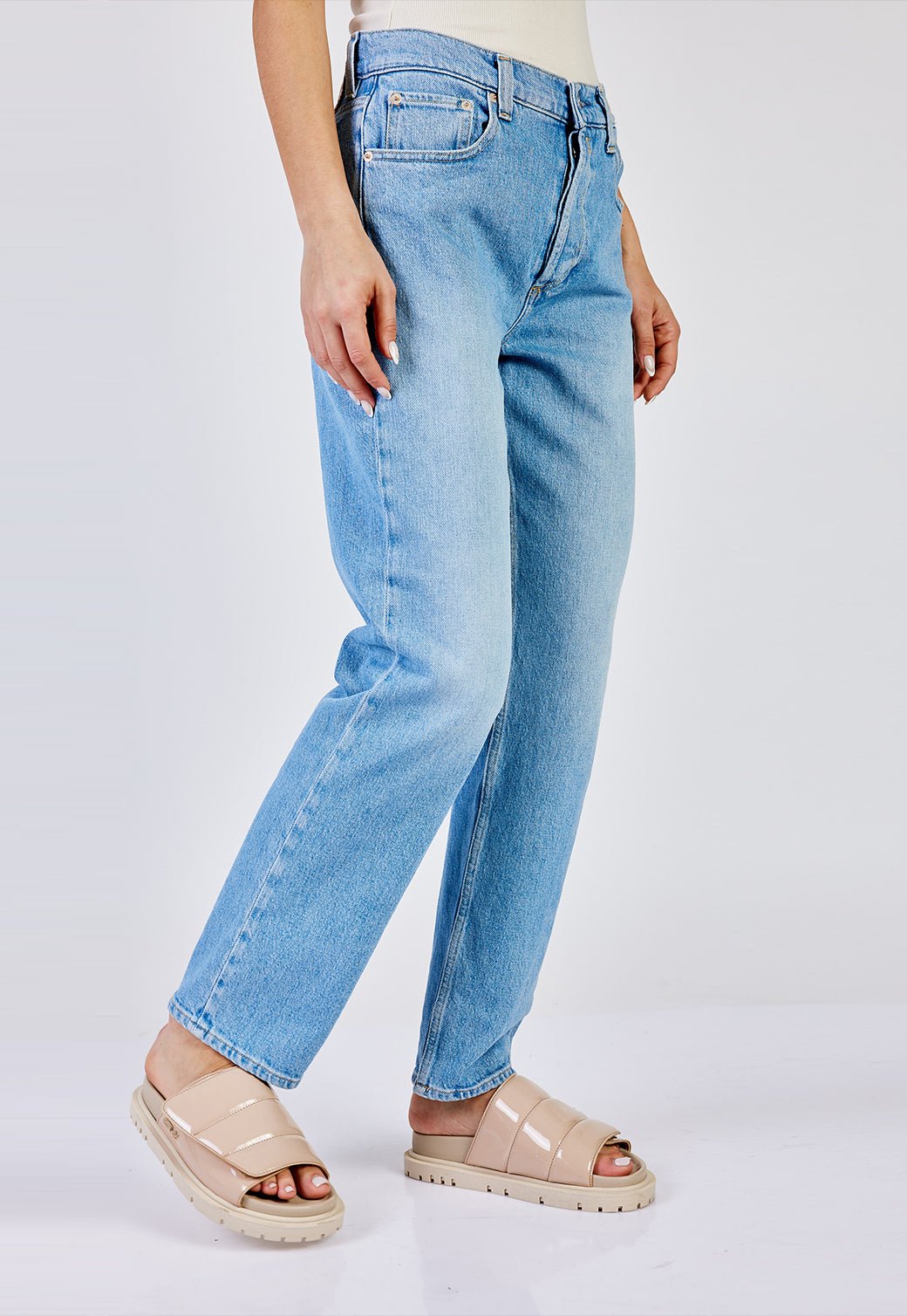 מכנסי ג'ינס MAIJKE Straight Leg נשים - REPLAY