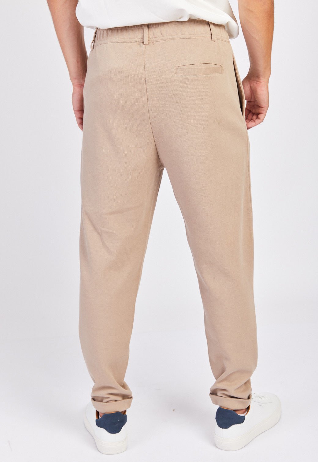 מכנסי טרנינג בסגנון מחוייט לגברים - Pepe Jeans