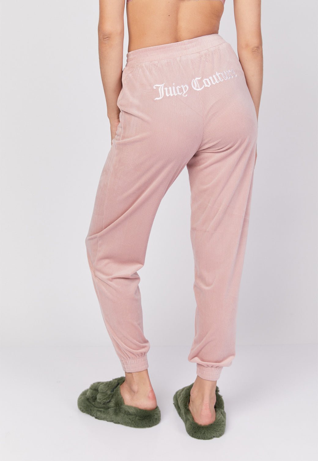 מכנסי טרנינג קטיפה Branded נשים - Juicy Couture