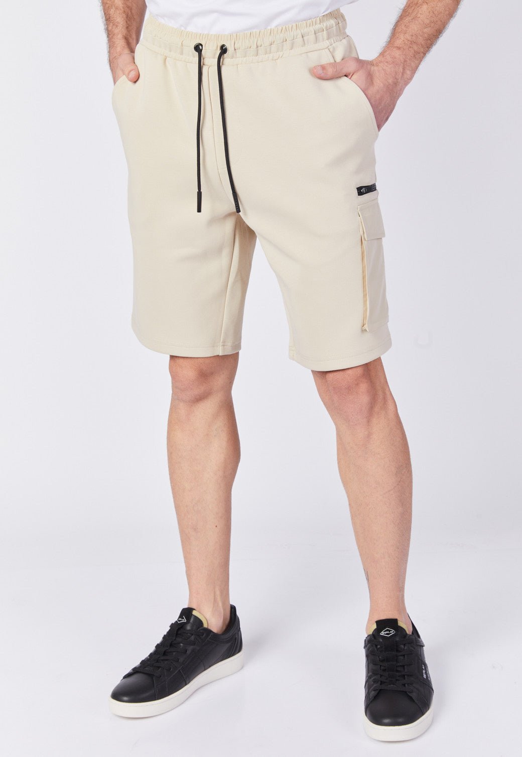 מכנסי טרנינג קצרים עם כיסים גברים - Replay