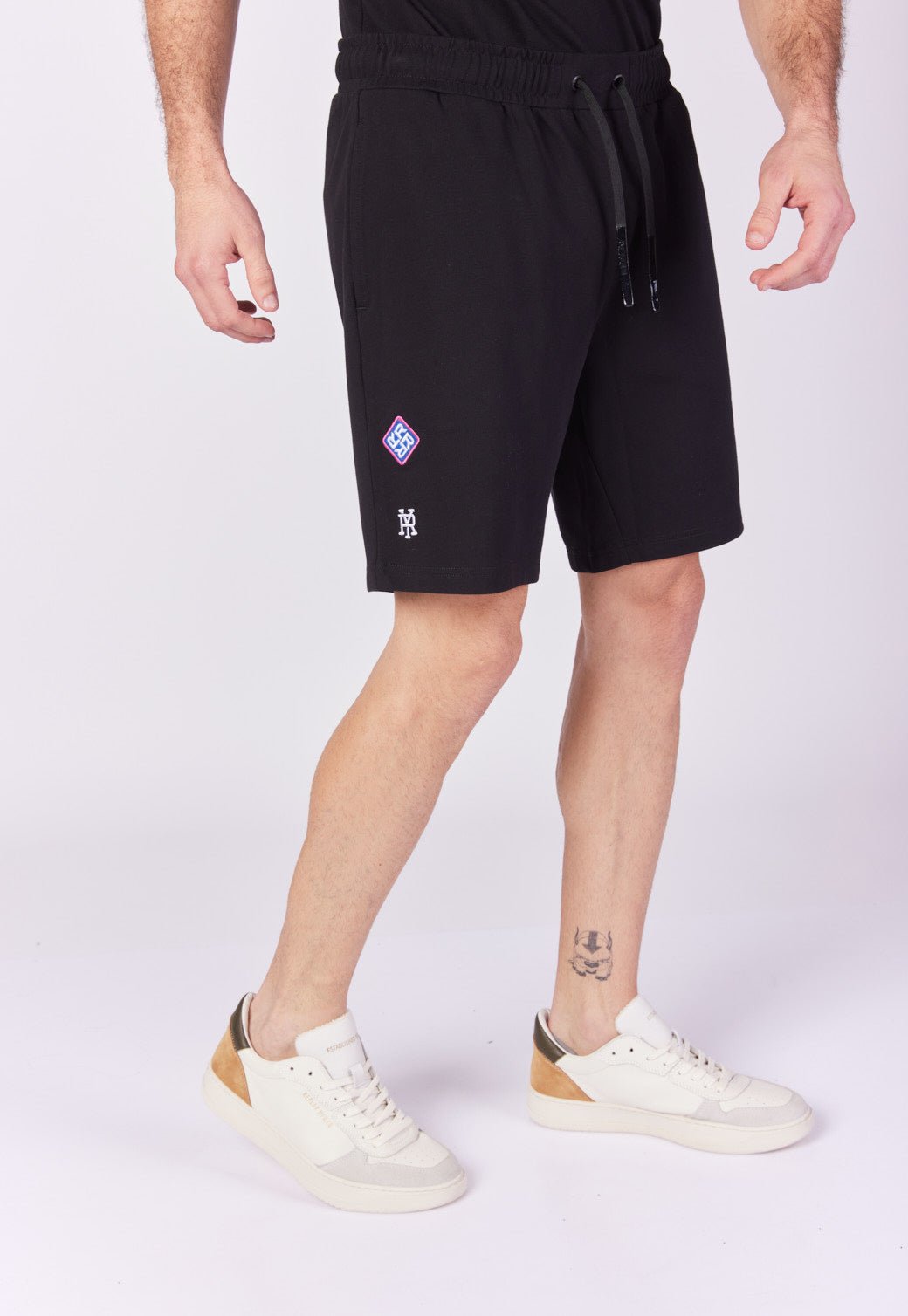 מכנסי טרנינג קצרים עם לוגו גברים - Replay
