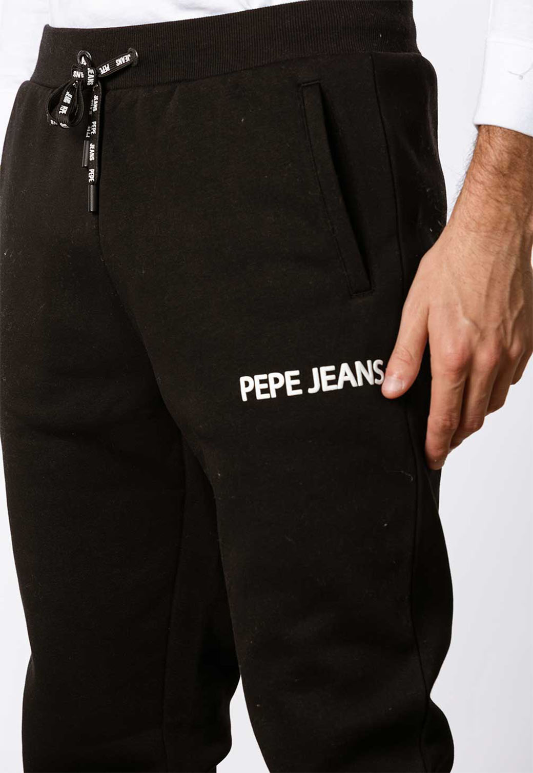 מכנסי טרנינג עם לוגו לגברים - Pepe Jeans