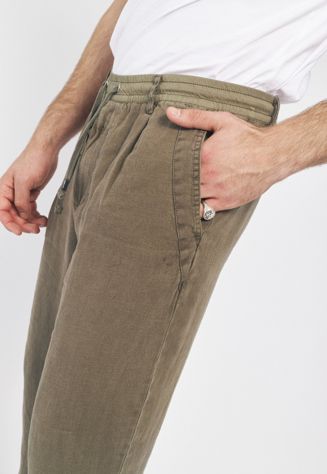 מכנסיים ארוכים עם כיסים גברים - Replay