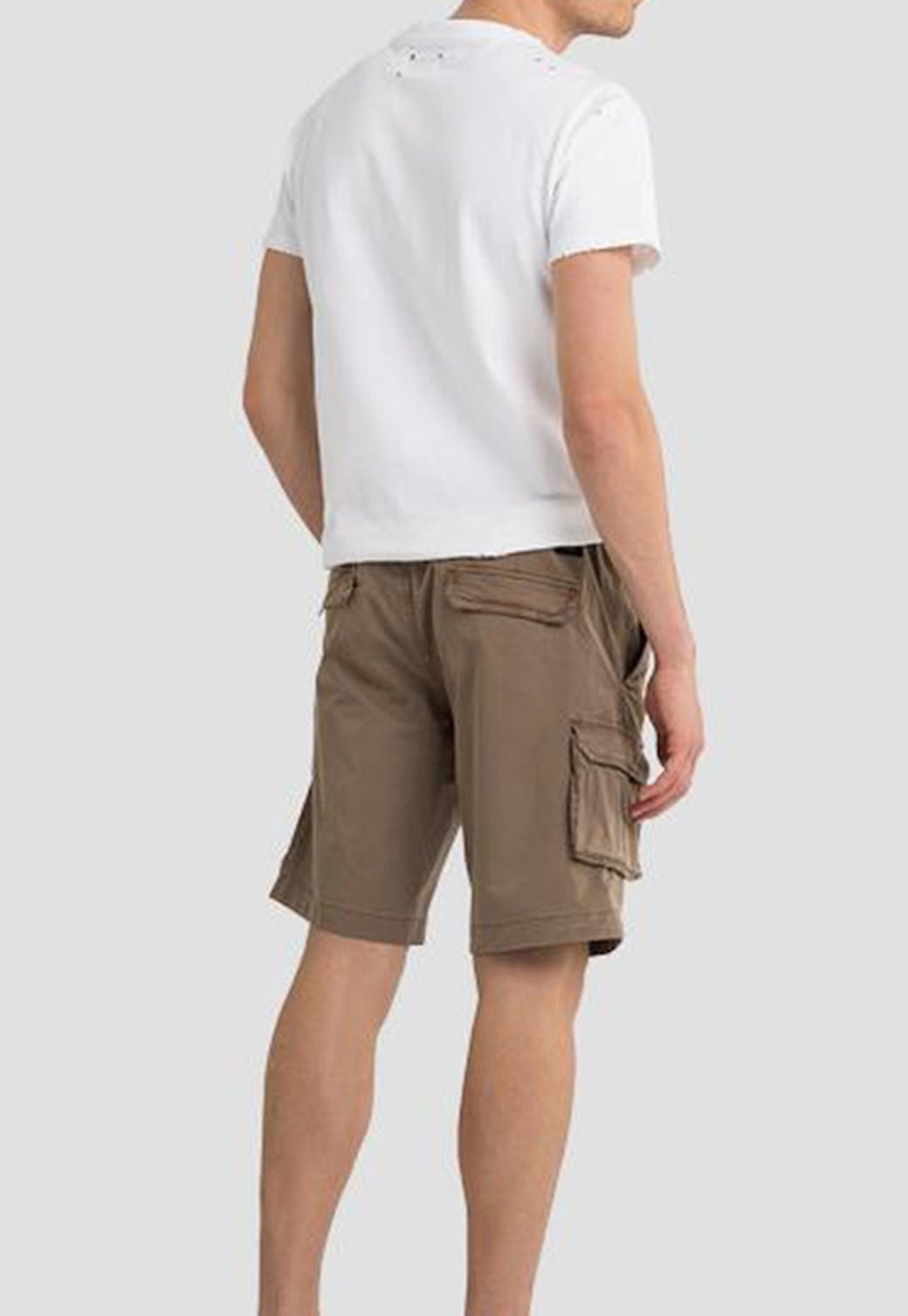 מכנסיים קצרים עם כיסים לגברים - Replay