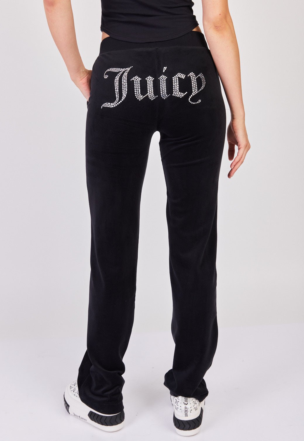 מכנסיים עם לוגו נשים - Juicy Couture