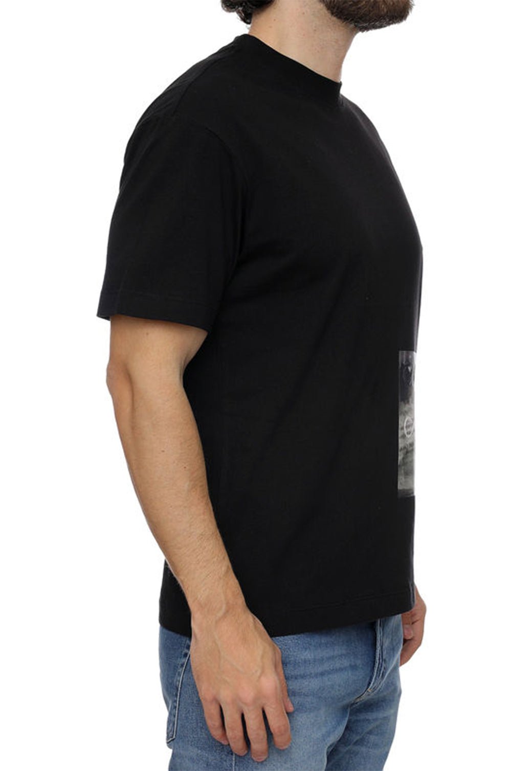 MOTION BLUR PHOTOPRINT TEE Ck Black 893627048 - Calvin Klein