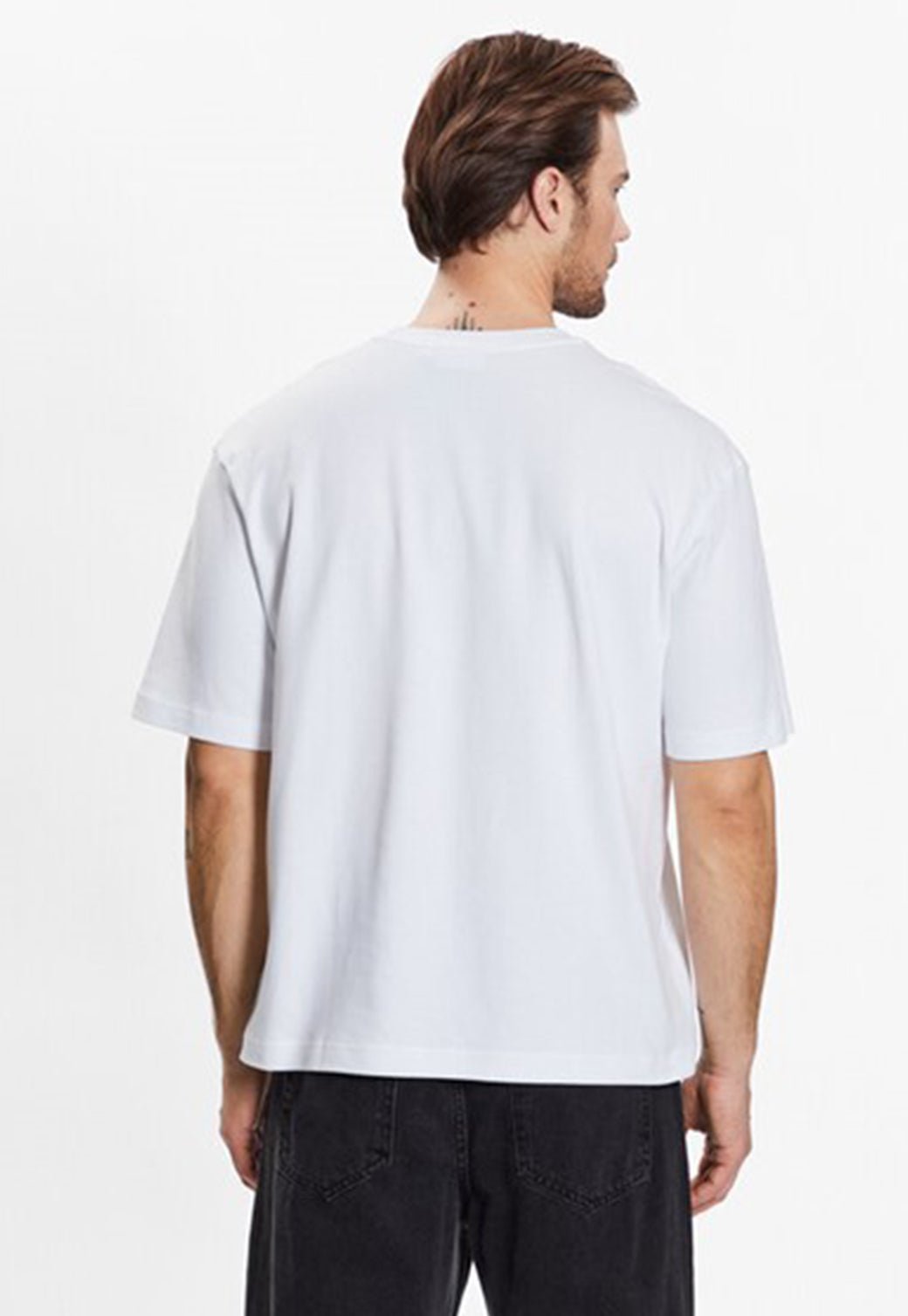 N LOGO MODERN COMFORT TEE Bright White 893627116 - Calvin Klein