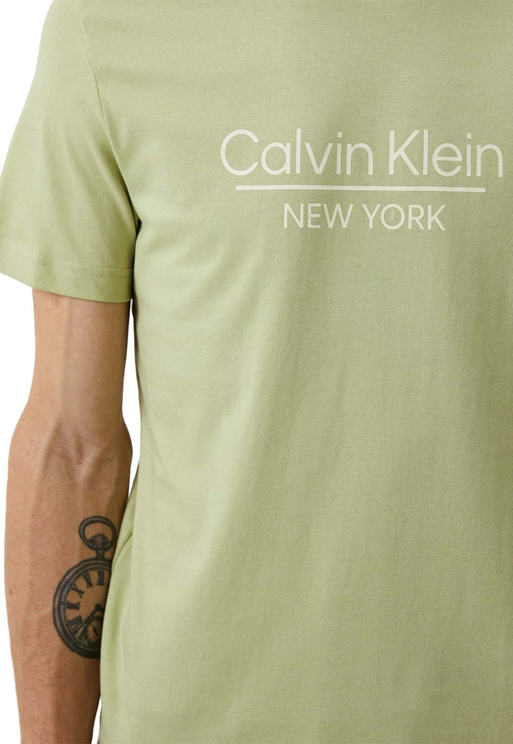 NEW YORK LOGO T-SHIRT Herb Tea 893625299 - Calvin Klein