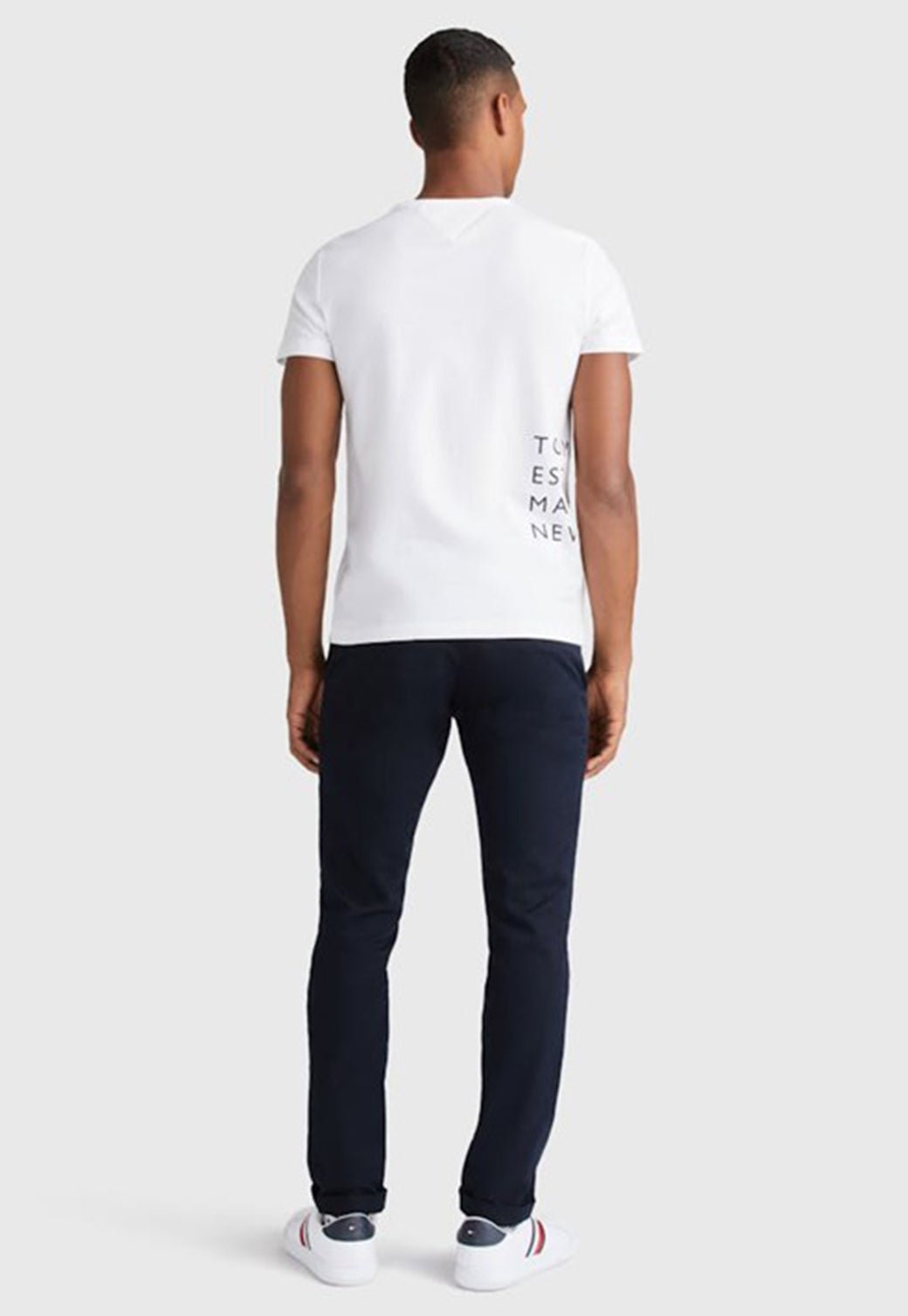 OFF PLACEMENT TEE White 991215588 - Tommy Hillfiger