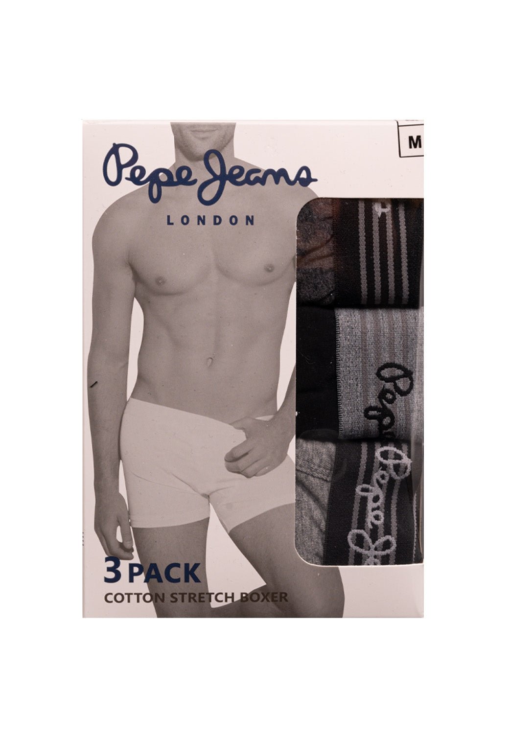 S3PP BOXER FASHION PJU2M black 99 - Pepe Jeans