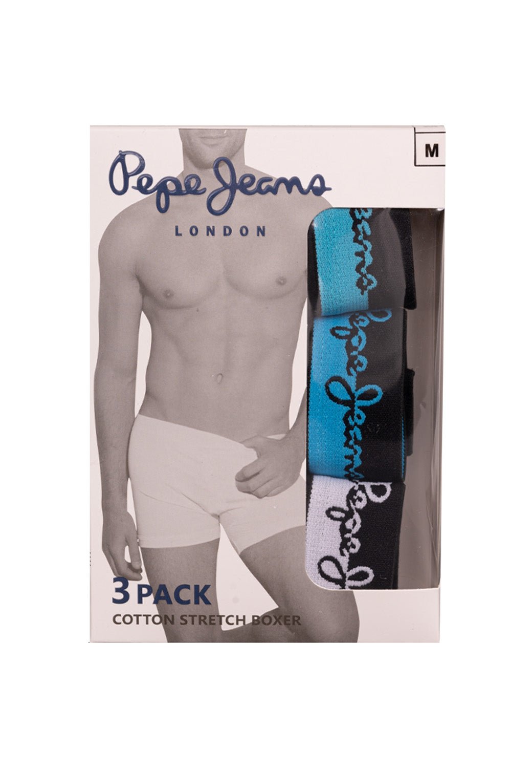 S3PP BOXER FASHION PJU3 black 99 - Pepe Jeans