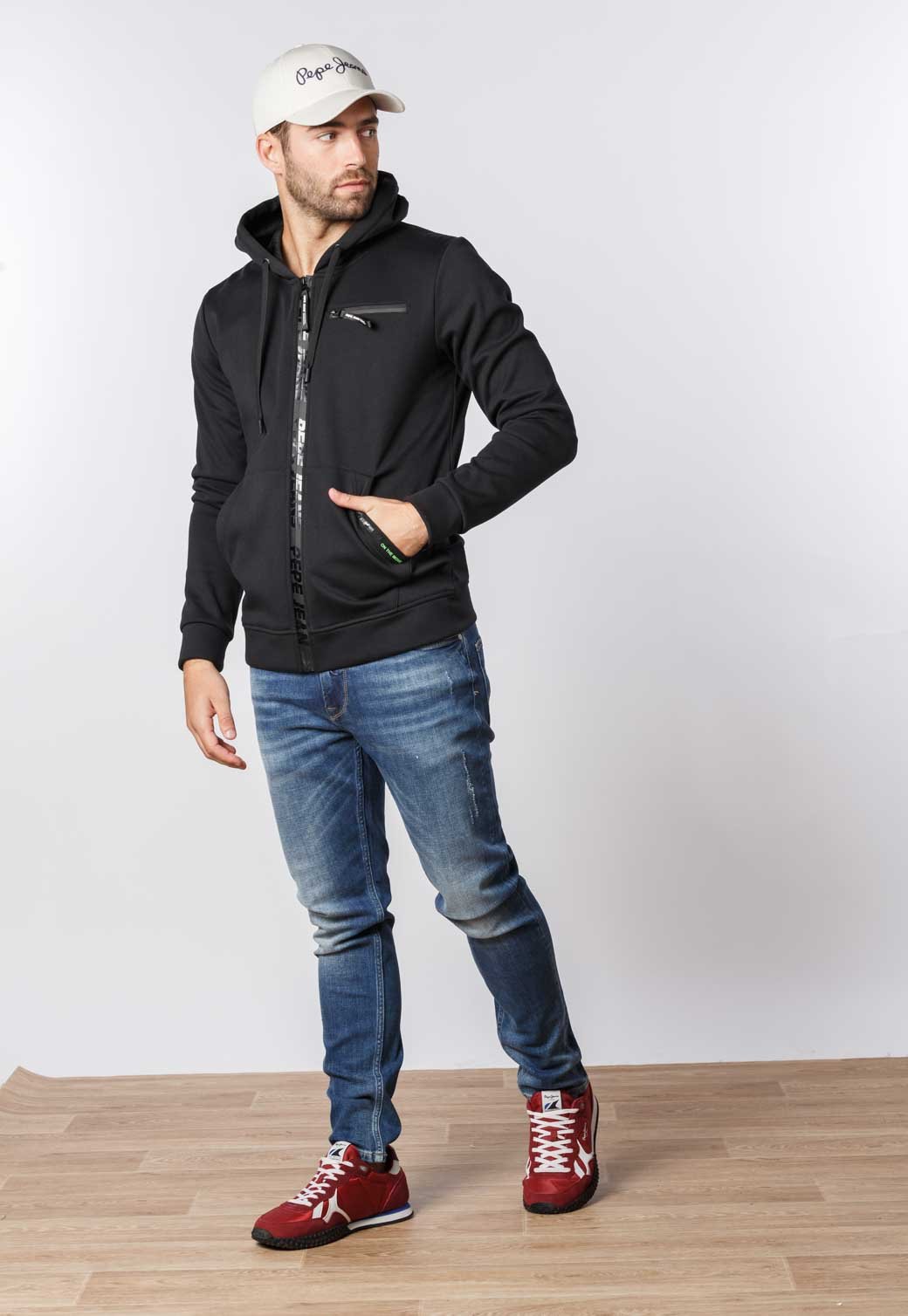 SEDNA IL PM582306 BLACK 999 - Pepe Jeans