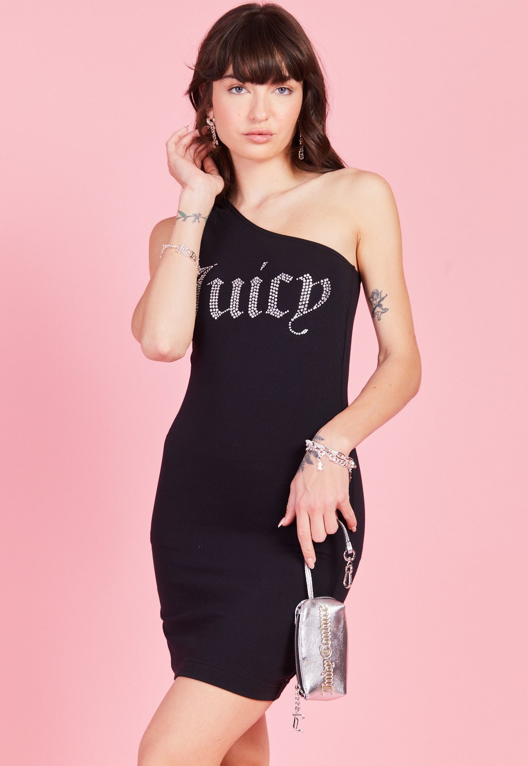שמלת מיני וואן שולדר לנשים - Juicy Couture