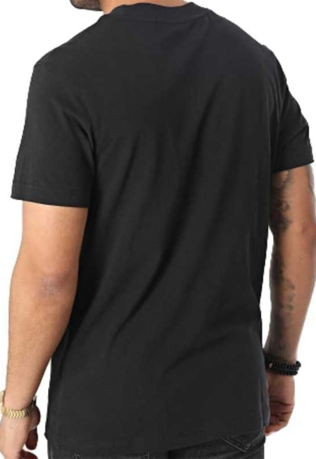 SHRUNKEN BADGE TEE Ck Black 893625232 - Calvin Klein