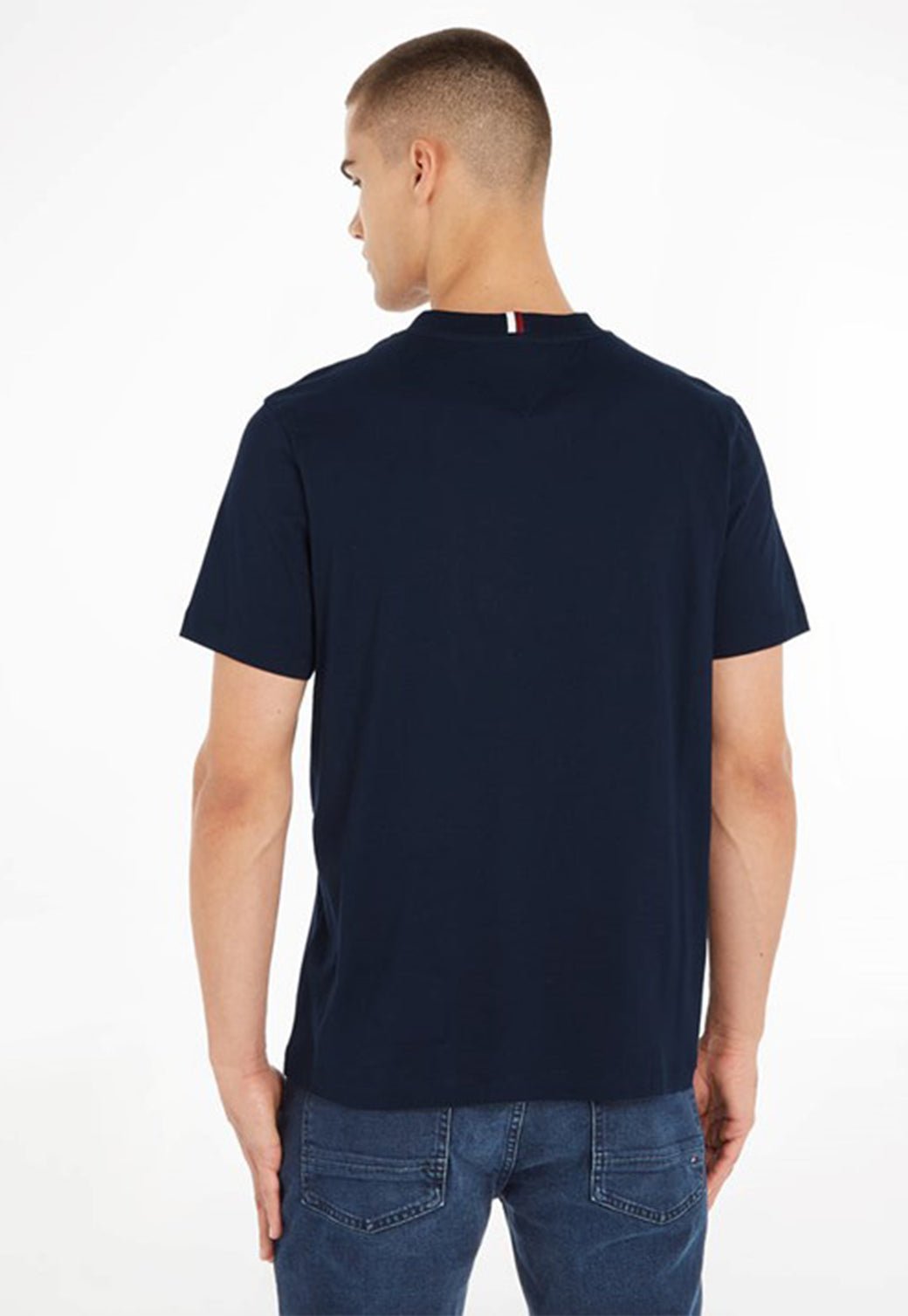 SMALL IMD TEE BLUE 991217085 - Tommy Hillfiger