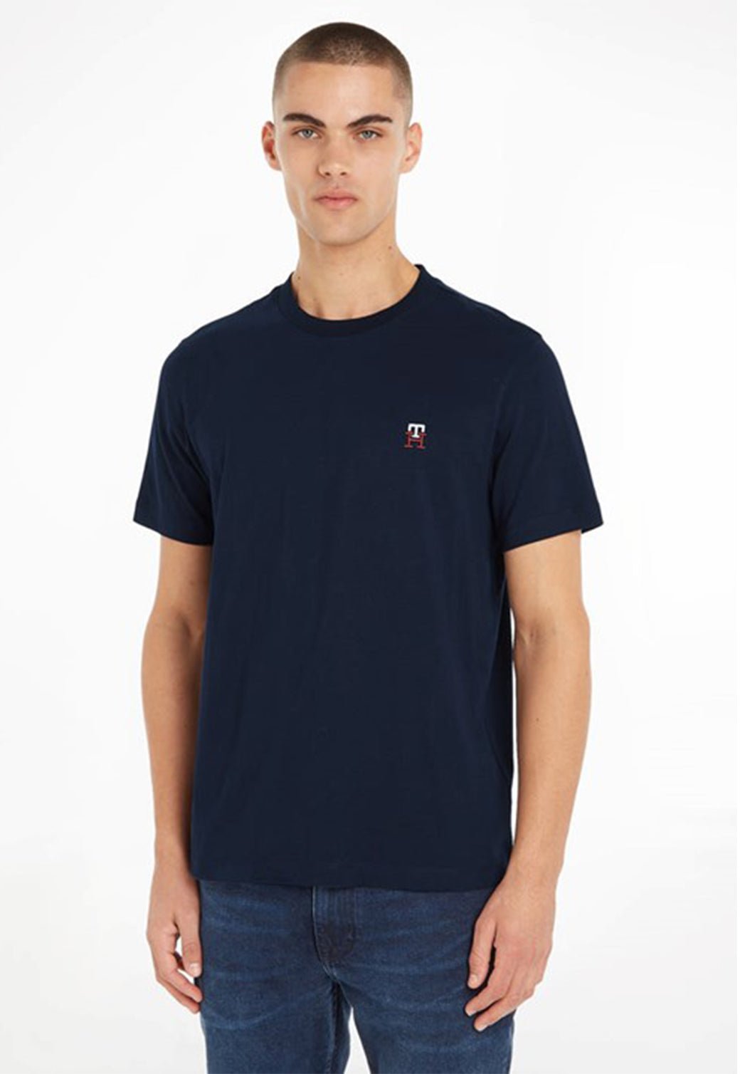 SMALL IMD TEE BLUE 991217085 - Tommy Hillfiger