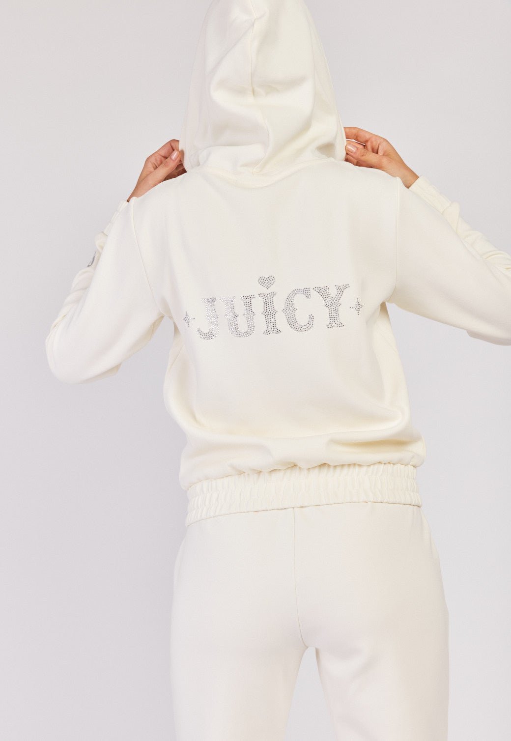 סווטשירט קפוצ'ון Heart נשים - Juicy Couture