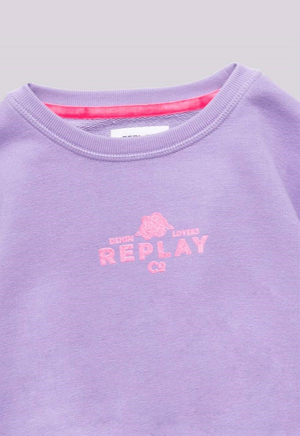 סווטשירט עם לוגו ילדים - Replay