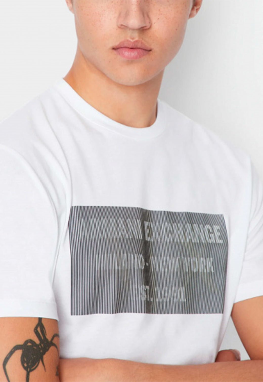 T-SHIRT WHITE 882436396 - Armani Exchange