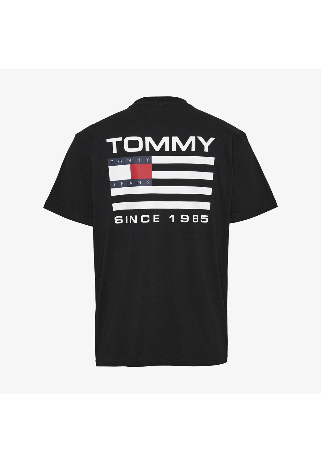 TJM CLSC RWB BACK LOGO TEE Black 991215125 - Tommy Hillfiger