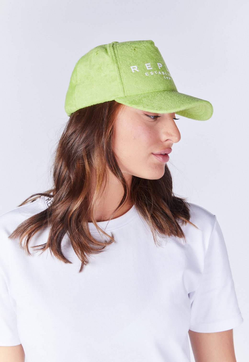 כובע מצחייה מגבת עם לוגו נשים - Replay