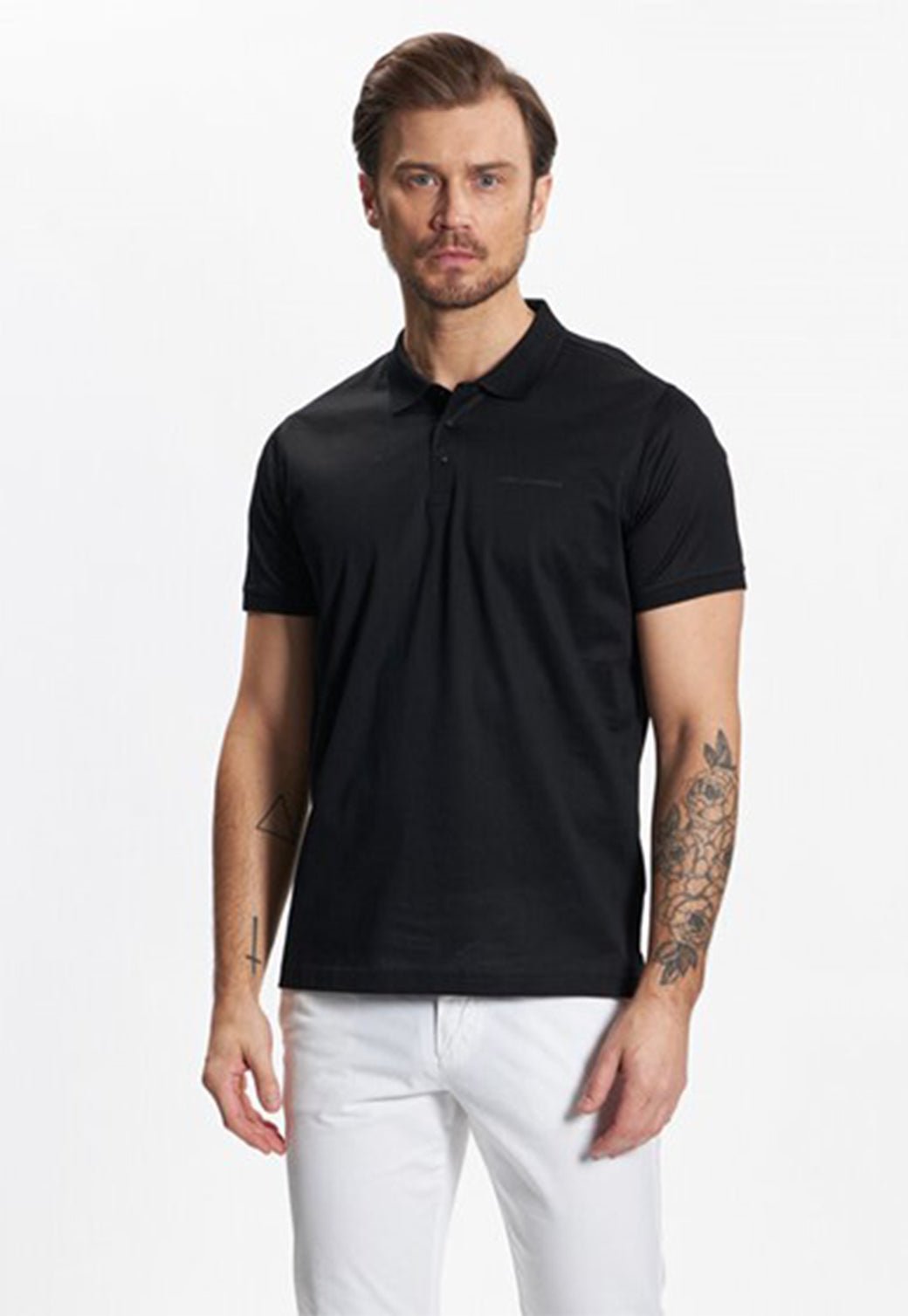 חולצת פולו קצרה לגברים - Karl Lagerfeld