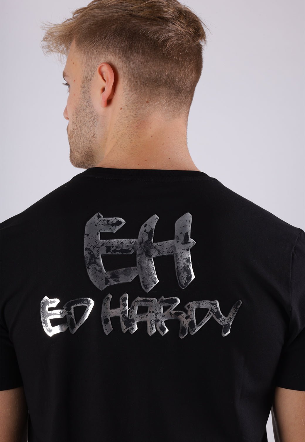 חולצת לייקרה הד הרדי EH2326519 שחור 99 - Ed Hardy