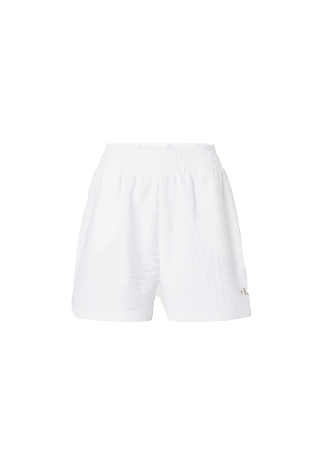 WAFFLE LOOSE SHORTS Greige 893626895 - Calvin Klein