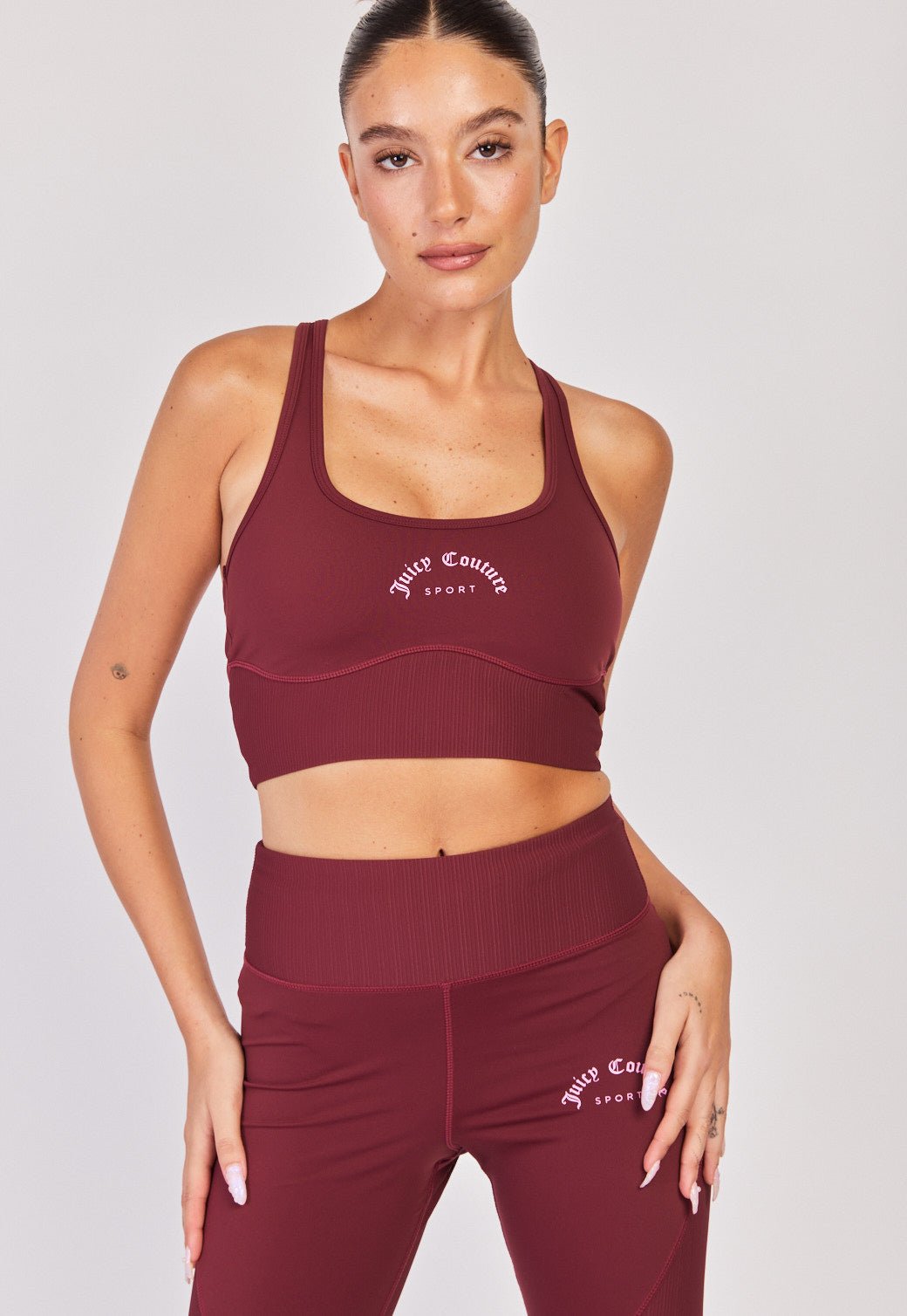 חזיית ספורט Racerback נשים - Juicy Couture